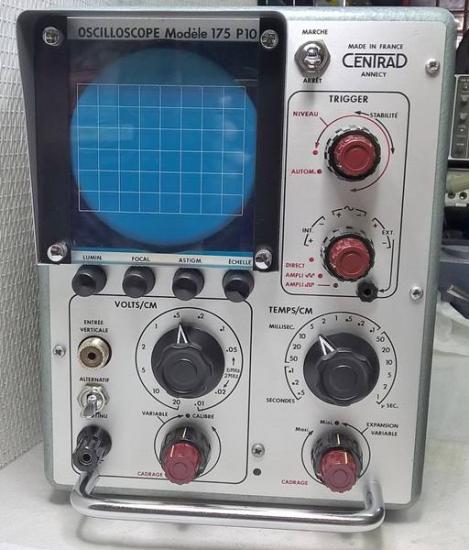 Oscilloscope 175-P10 - CENTRAD - Année 1963