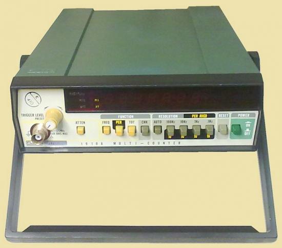 Fréquencemètre 1910A - FLUKE - Année 1978
