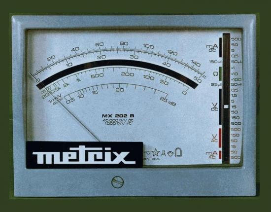 Multimètre MX-202B - METRIX - Année 1973