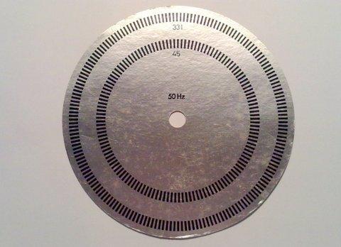 Disque strobo 50 hz